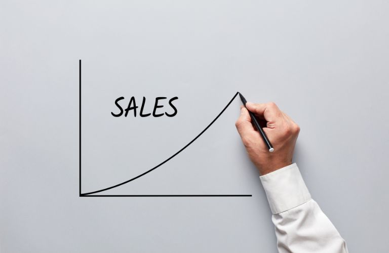 sales graphic
